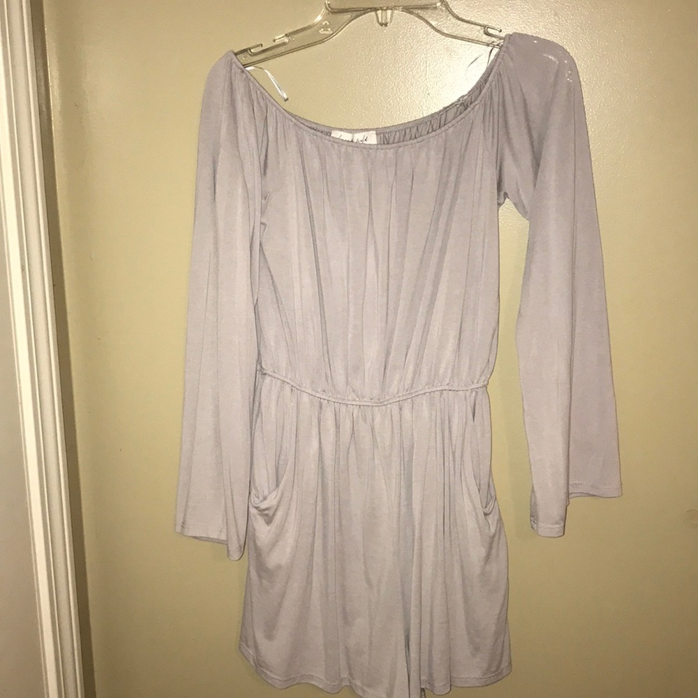 Light Grey romper